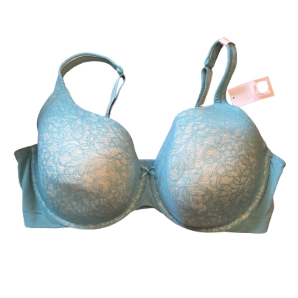 CACIQUE Lightly Lined T-Shirt Bra With Lace - 44G